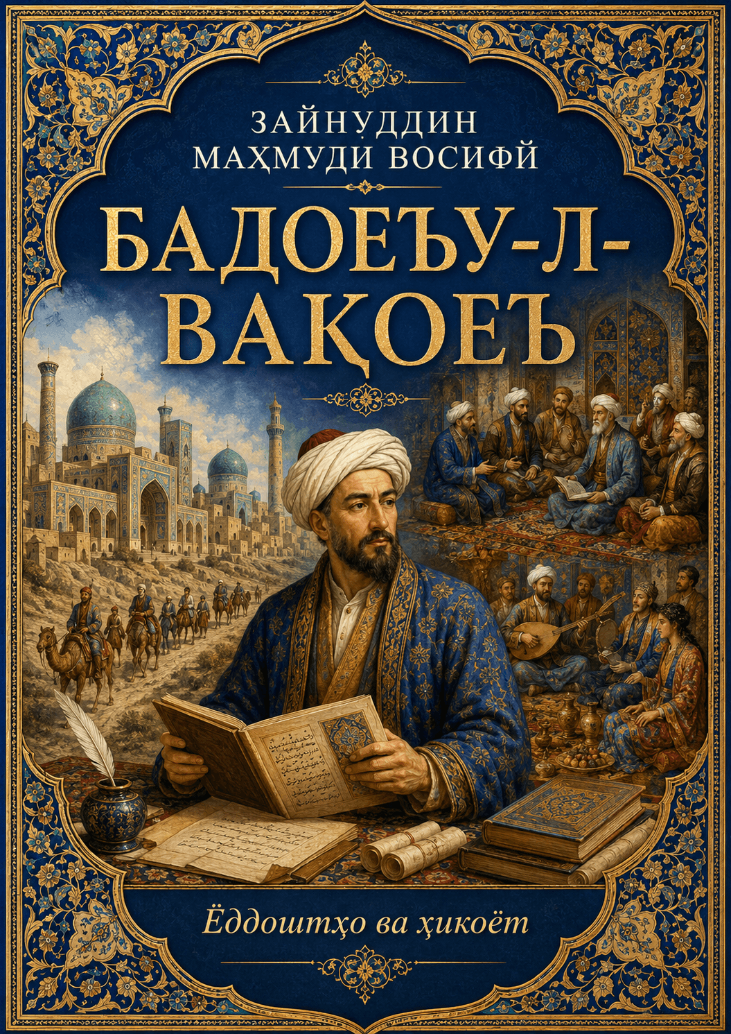 Муқоваи китоби Бадеъу-л-вақоеъ